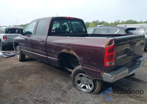 2004 Dodge Ram 1500 Slt/Laramie из США, поврежденный, VIN 1D7HU18N84S760917